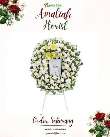 Krans Bunga Duka Sedarat